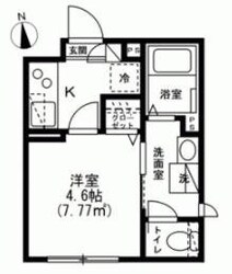 仮）中野区南台３丁目新築の物件間取画像